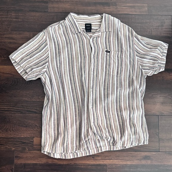 RVCA button up shirt - Picture 1 of 4